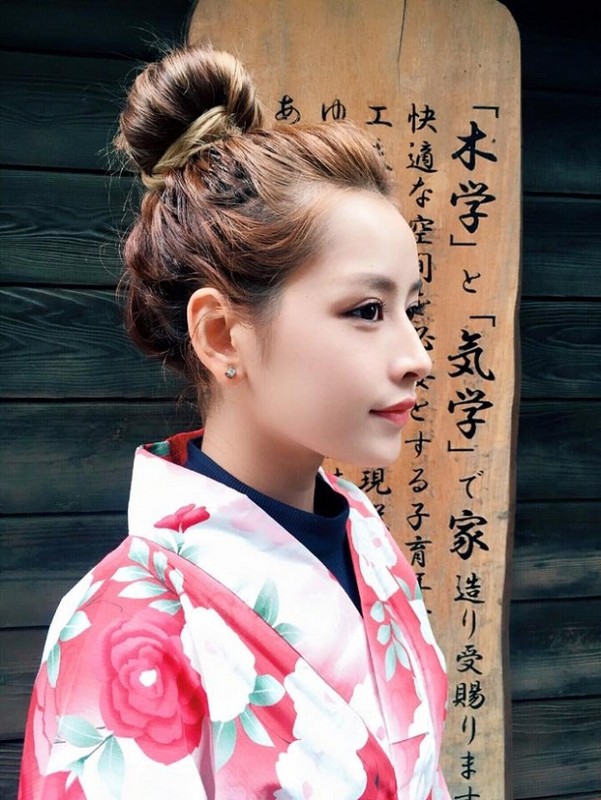 Hot girl Chi Pu dep la voi trang phuc Kimono-Hinh-5